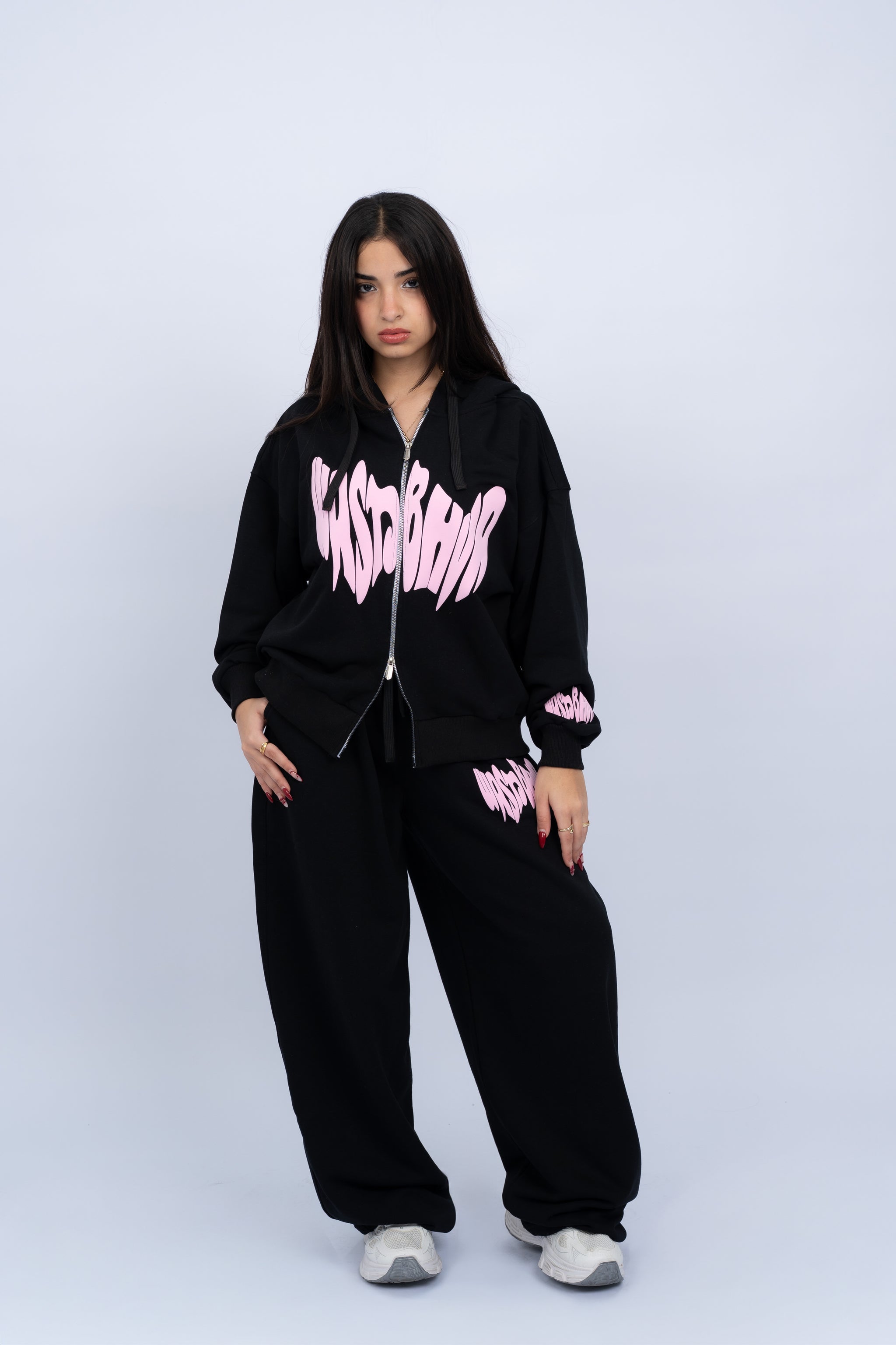 Melton Loose Fit Suit(BLACK)