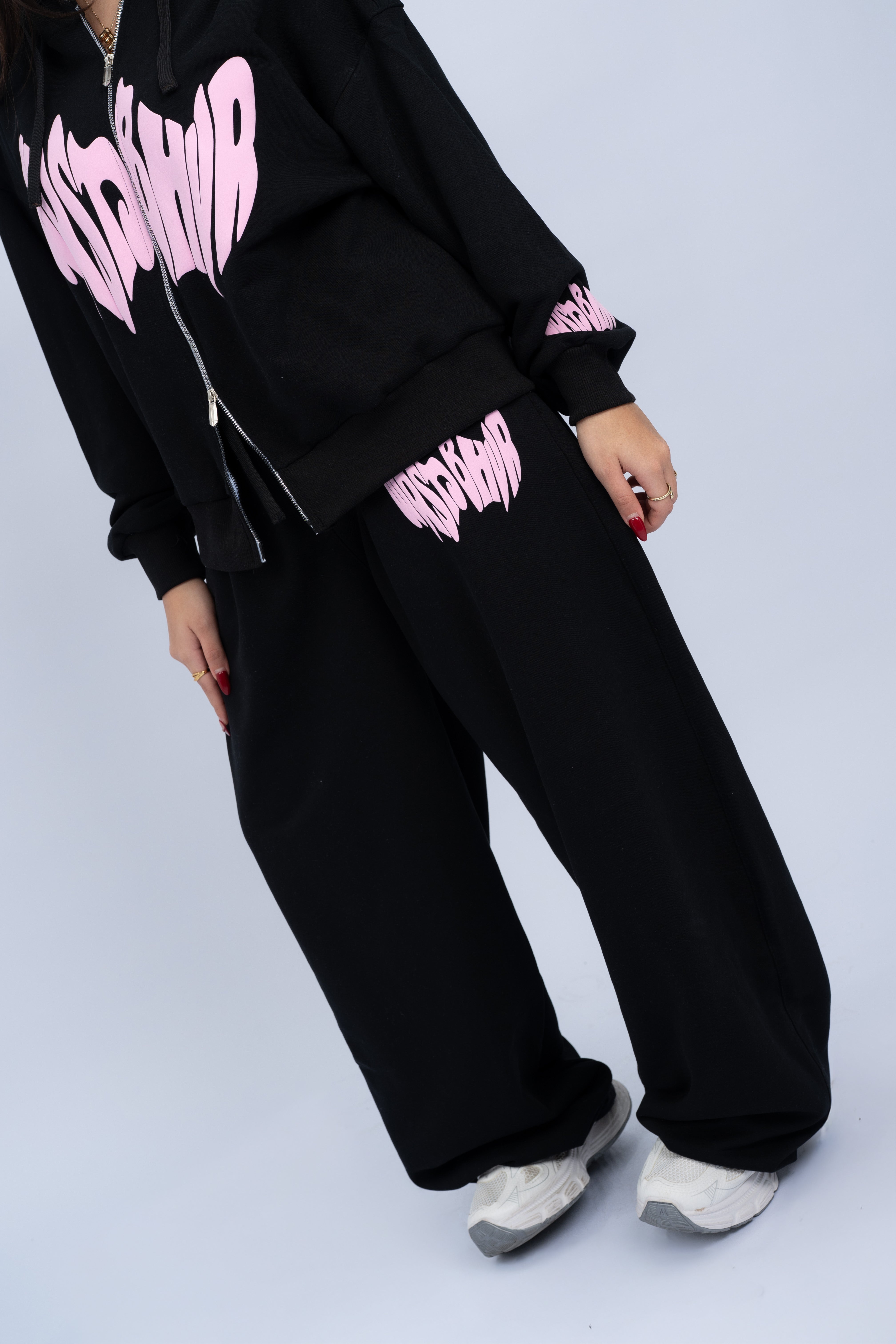 Melton Loose Fit Suit(BLACK)