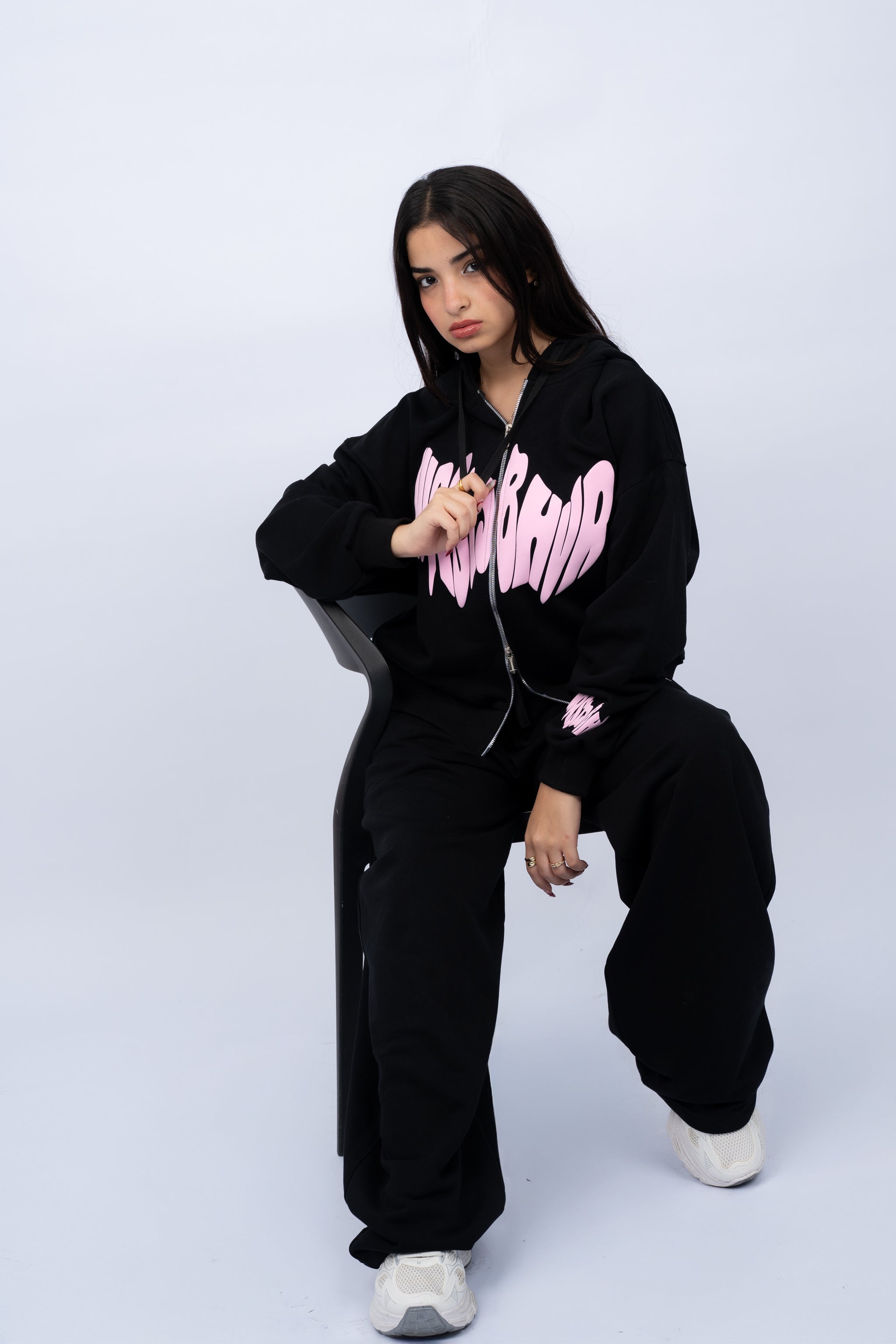 Melton Loose Fit Suit(BLACK)