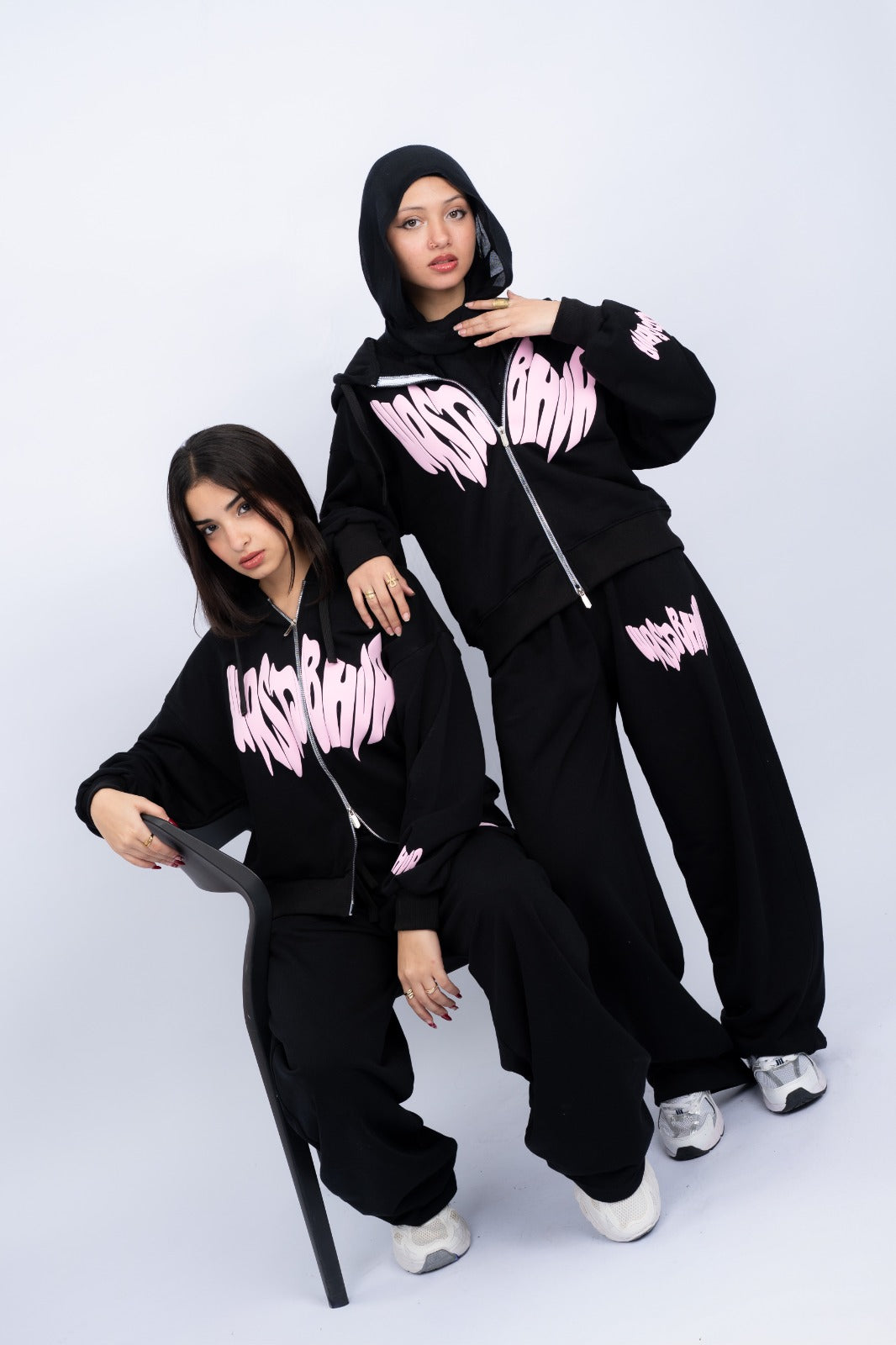 Melton Loose Fit Suit(BLACK)