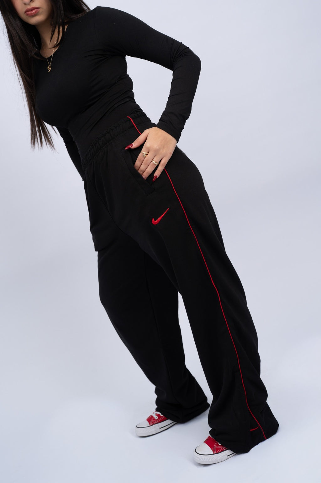 Nike Mirror Sweatpants(BLACK)