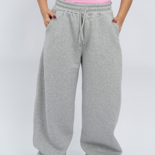 Winter Fit Box Sweatpants(Gray)