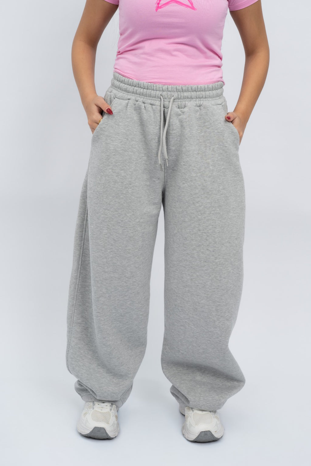 Winter Fit Box Sweatpants(Gray)