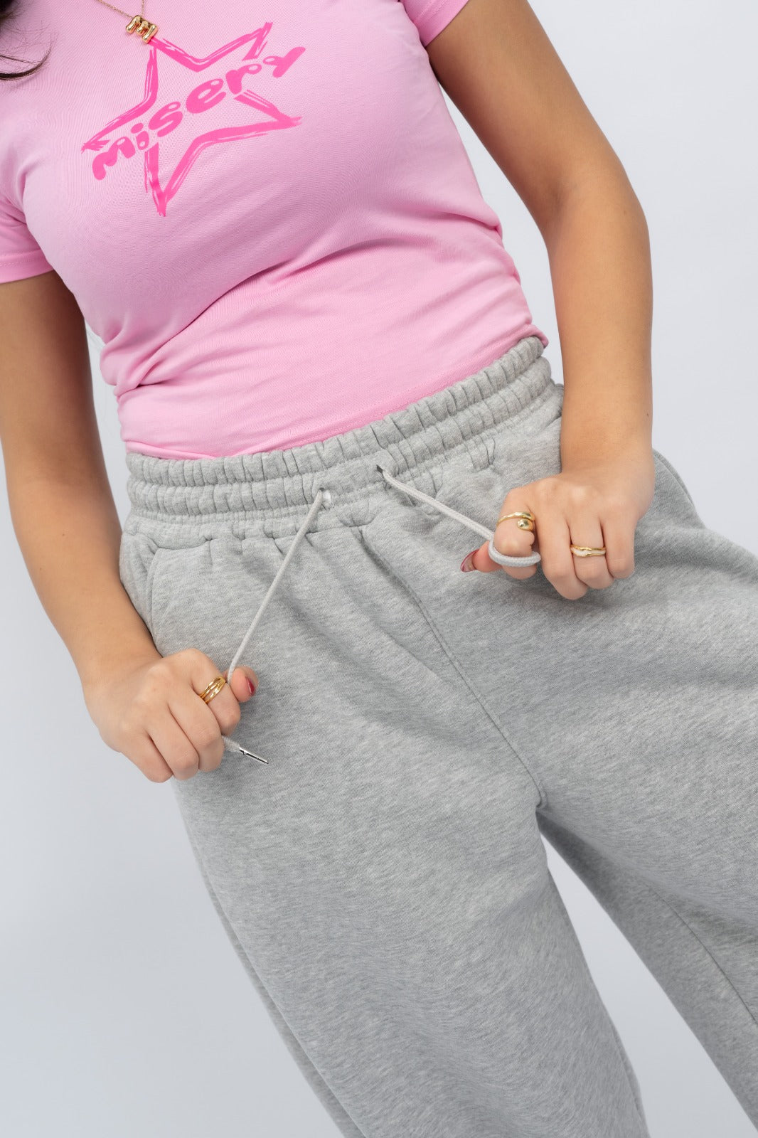 Winter Fit Box Sweatpants(Gray)